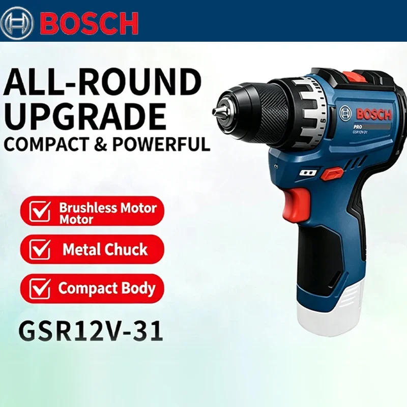 Home Improvement In - Taladro Eléctrico Bosch GSR 12V-31 Sin