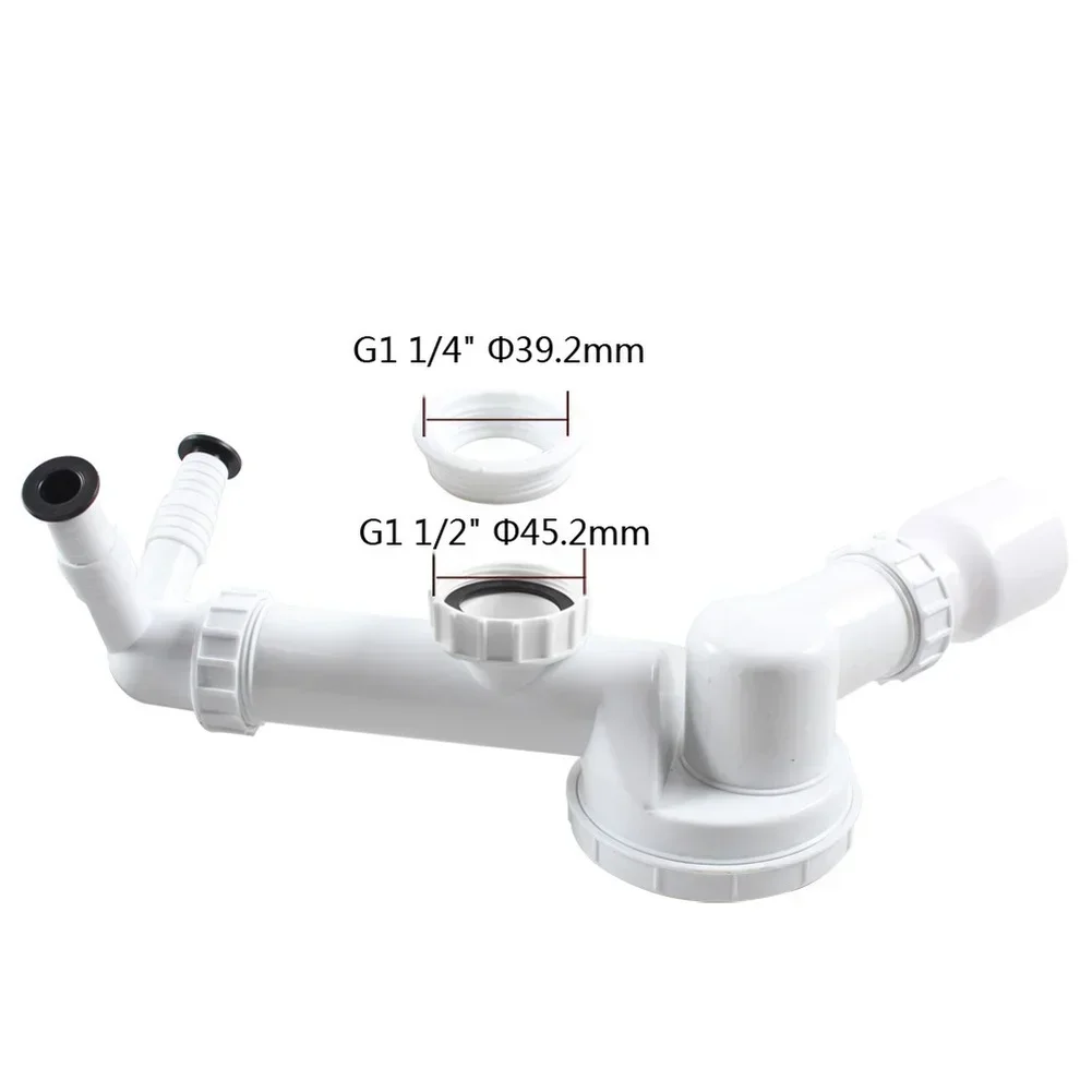 Sink Drain Strainer - Tubo de desagüe rígido blanco para