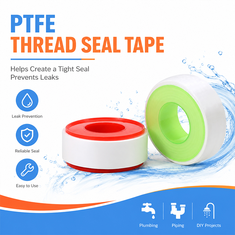 Plumbing Tape Ptfe - Cinta de sellado de PTFE de