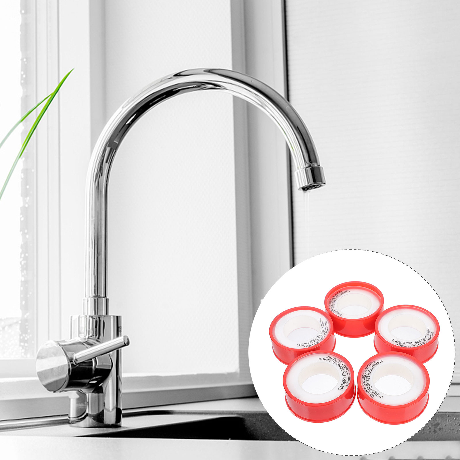 10 rollos de cinta de sellado  - Plumbing Tape Ptfe reseña y precio