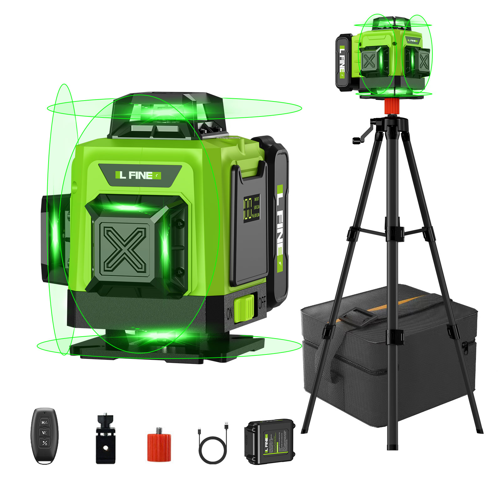 Nivel láser autonivelante Cruz - Home Improvement Items reseña y precio
