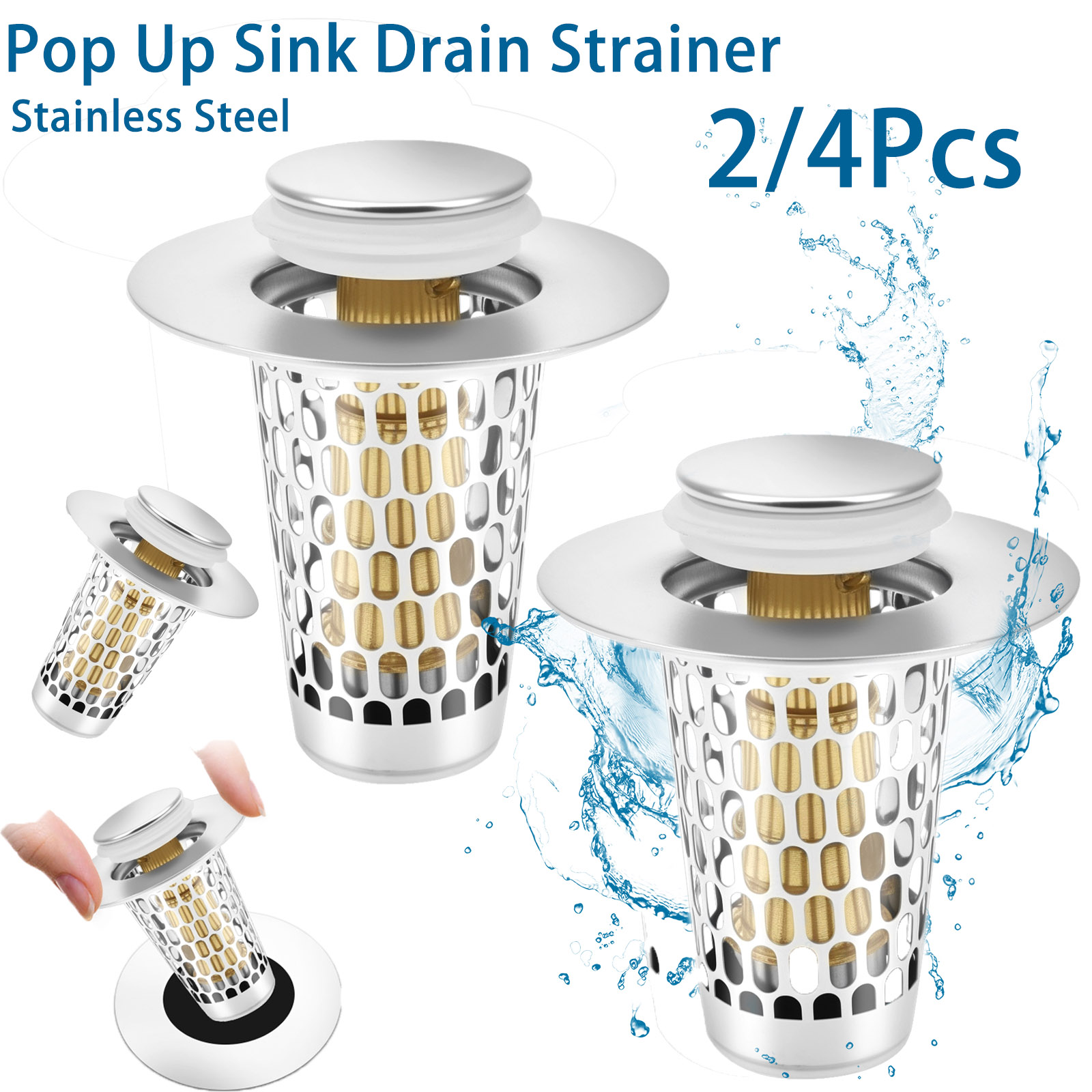 Colador de drenaje de fregader - Sink Drain Strainer reseña y precio