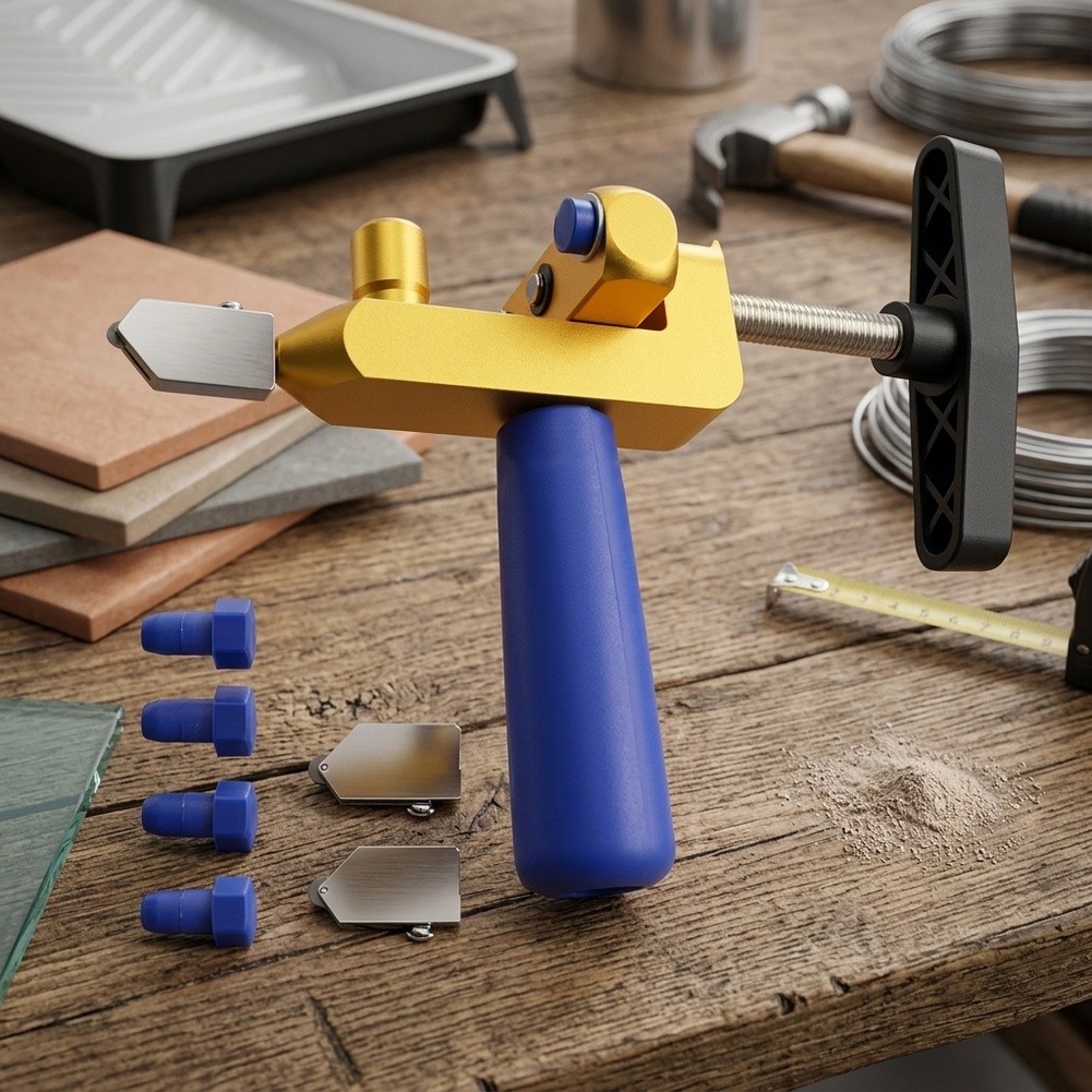 Herramienta 2 en 1 integrada p - Tile Cutter Scoring reseña y precio
